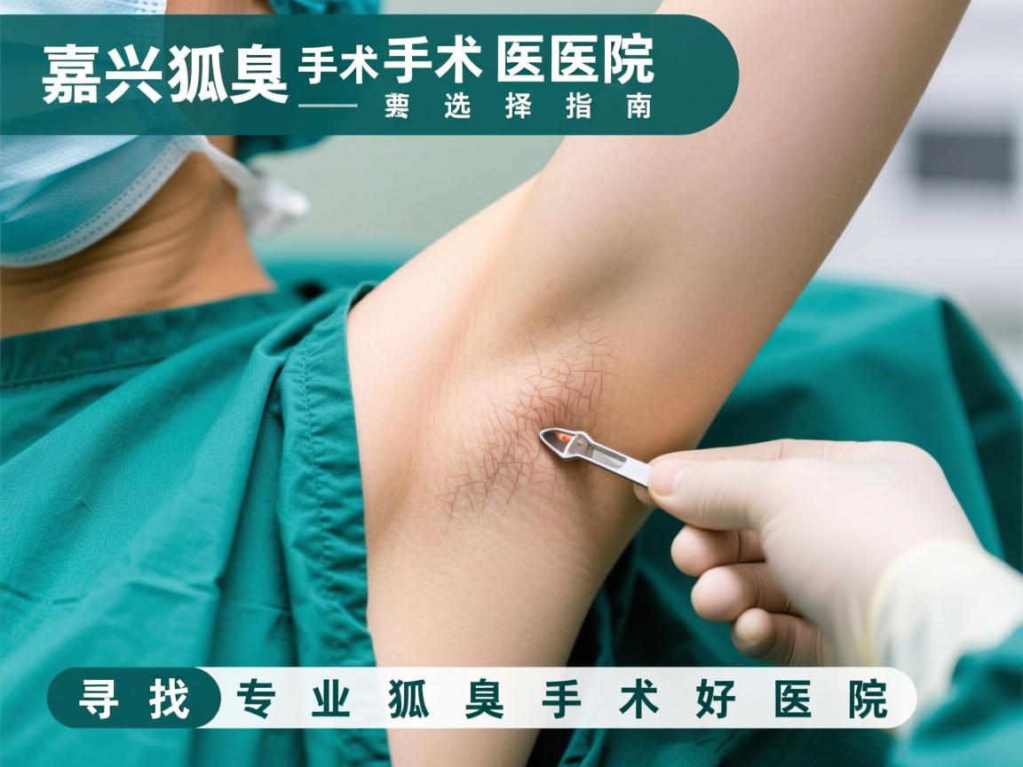 嘉兴狐臭手术医院选择指南，寻找专业狐臭手术好医院