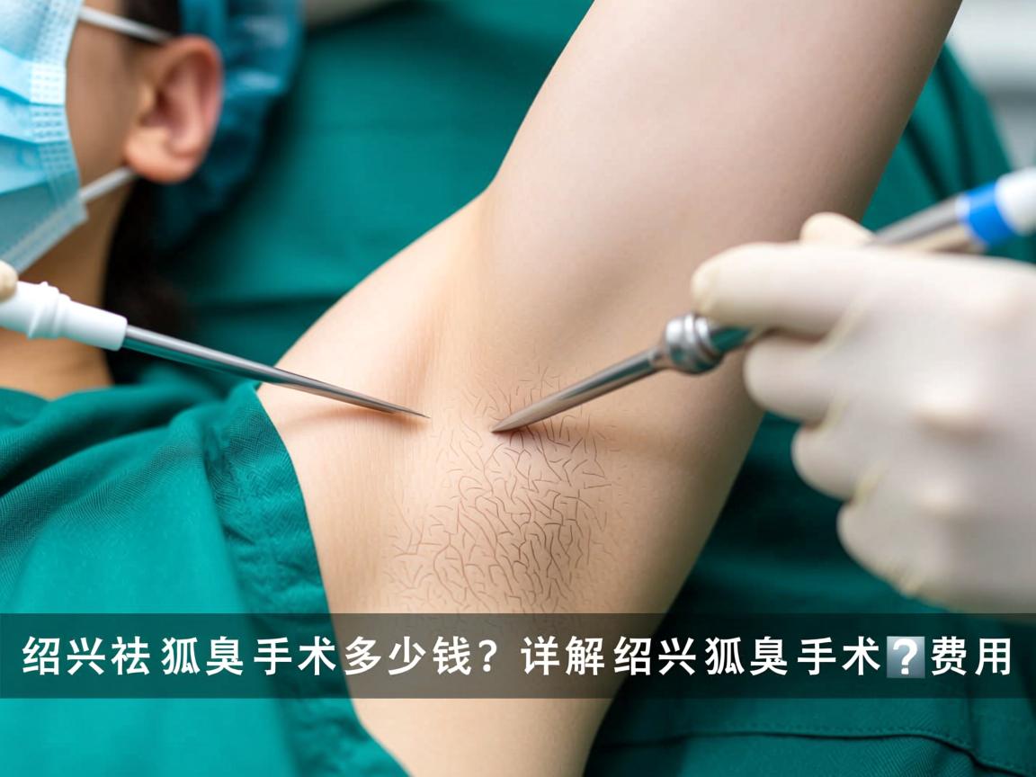 绍兴祛狐臭手术多少钱？详解绍兴狐臭手术费用