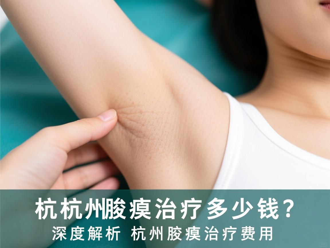杭州腋臭治疗多少钱？深度解析杭州腋臭治疗费用