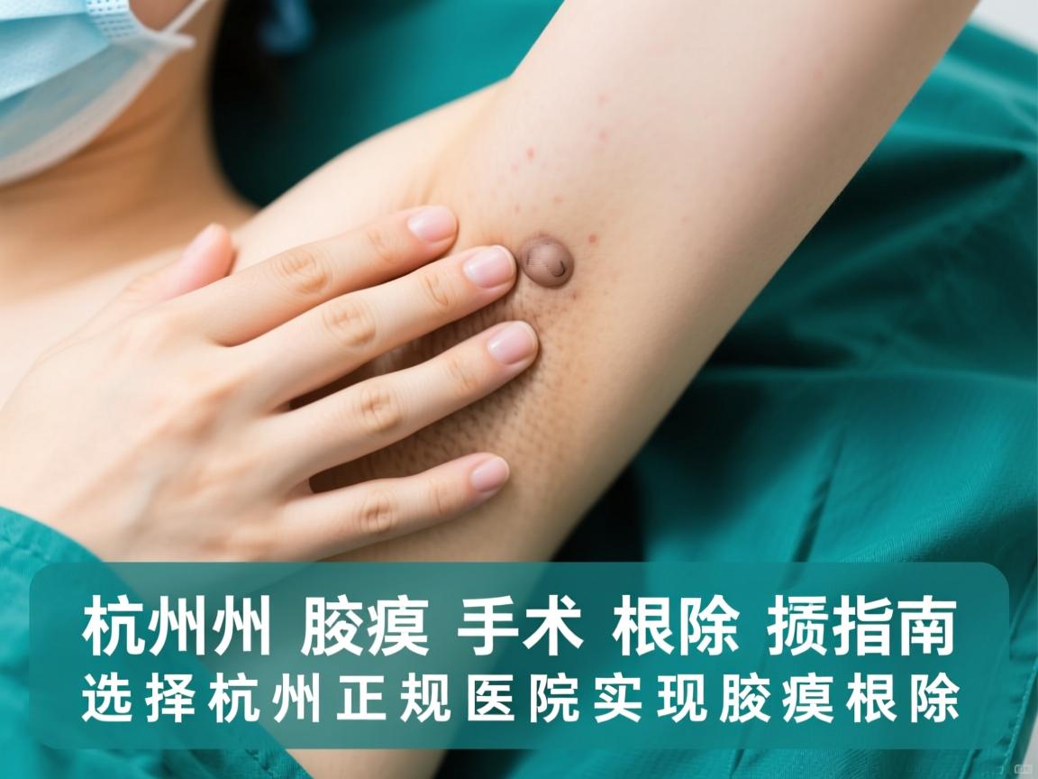 杭州腋臭手术根除指南，选择杭州正规医院实现腋臭根除