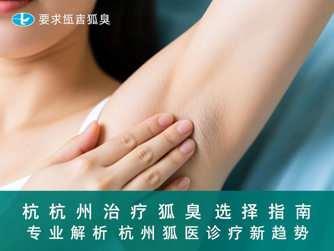 杭州治疗狐臭选择指南，专业解析杭州狐臭诊疗新趋势