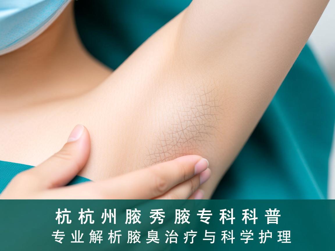 杭州腋秀腋臭专科科普，专业解析腋臭治疗与科学护理