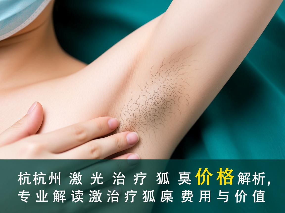 杭州激光治疗狐臭价格解析，专业解读激光治疗狐臭的费用与价值