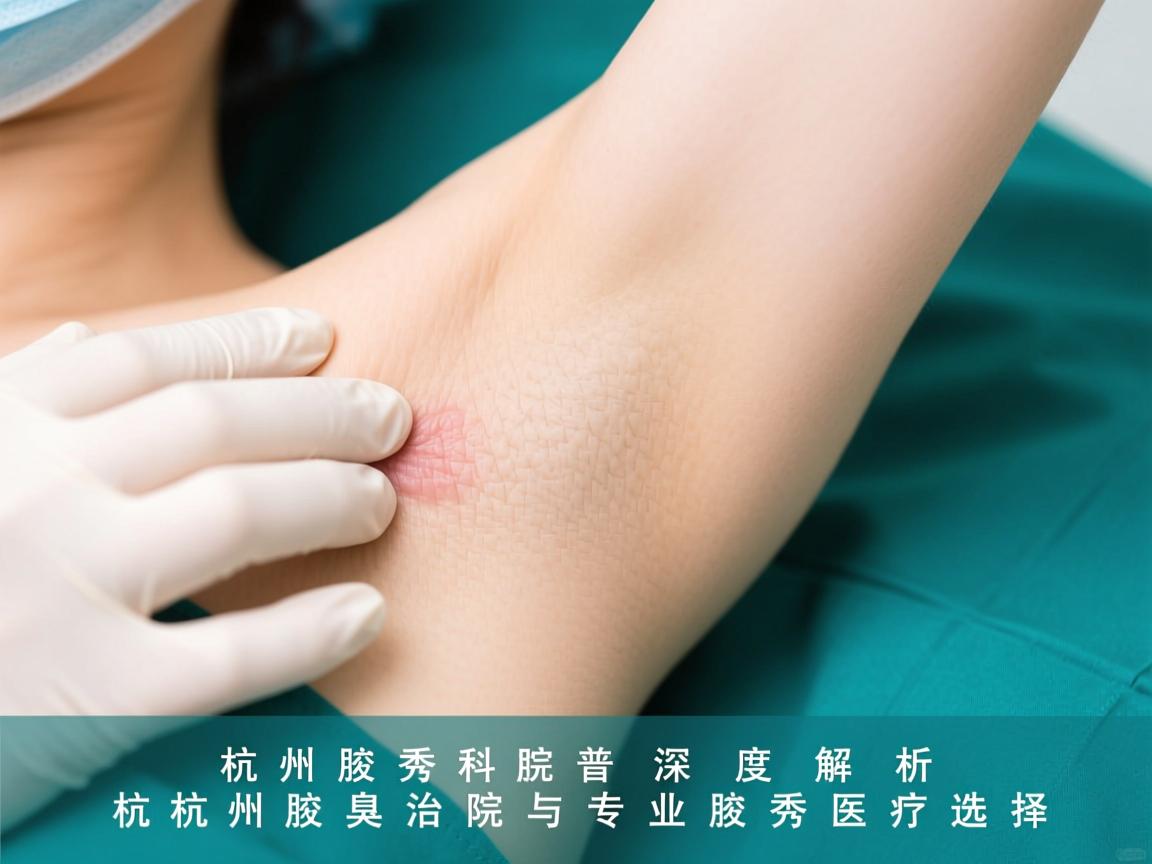 杭州腋秀科普，深度解析杭州腋臭治疗医院与专业腋秀医疗选择