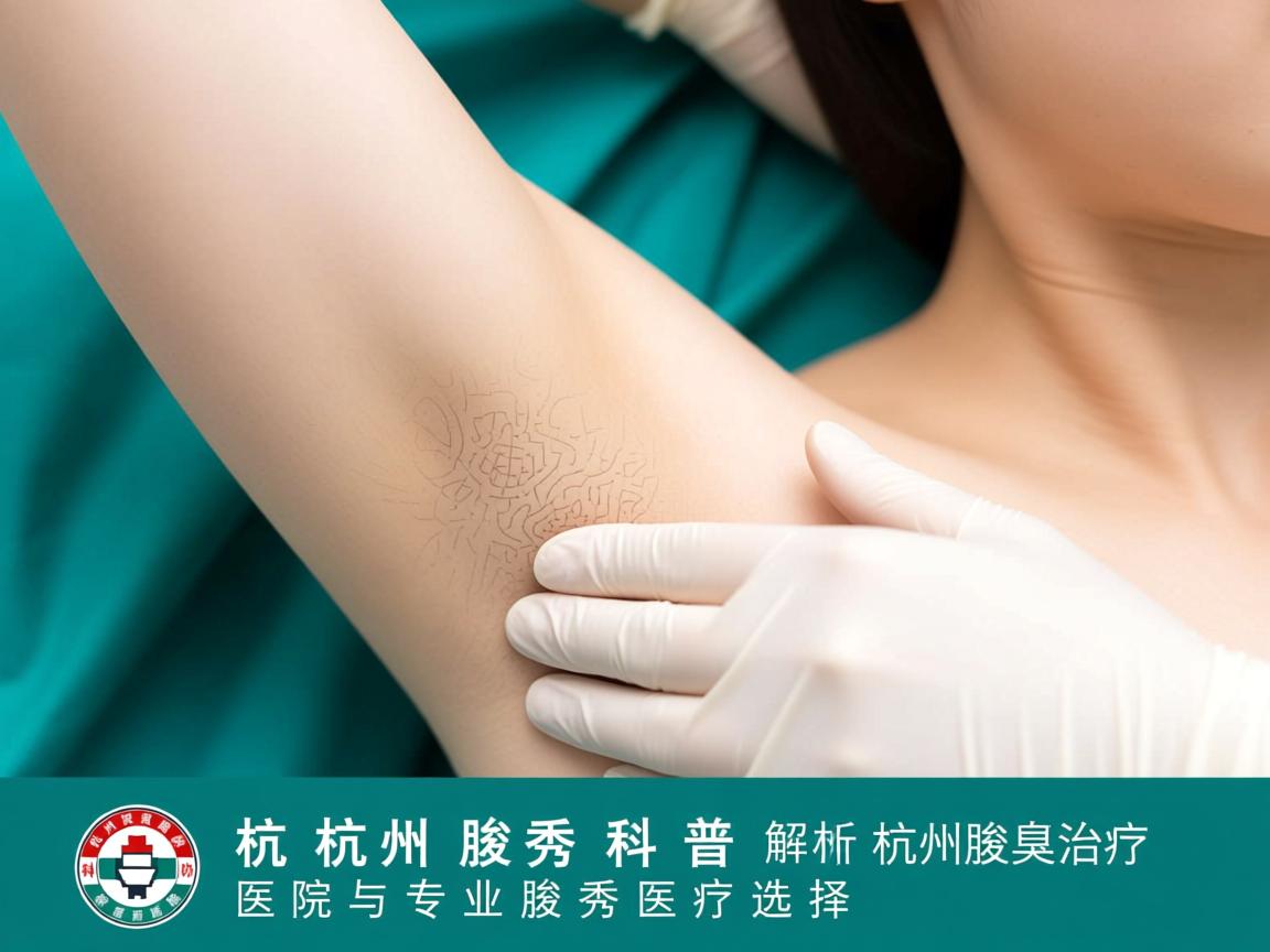 杭州腋秀科普，深度解析杭州腋臭治疗医院与专业腋秀医疗选择
