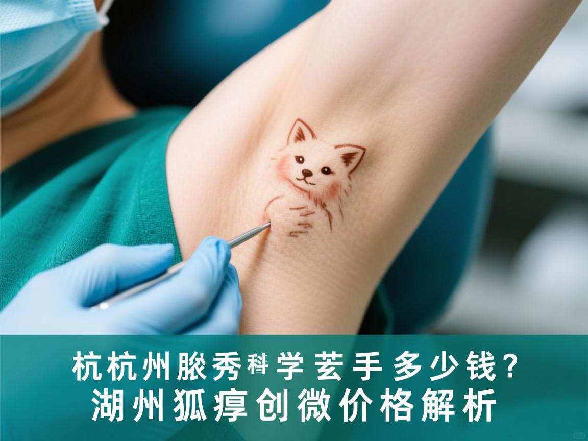杭州腋秀科普，在湖州做狐臭手术多少钱？湖州狐臭微创价格解析
