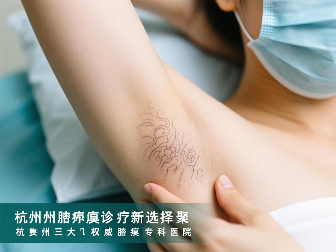 杭州腋臭诊疗新选择，聚焦杭州三大权威腋臭专科医院