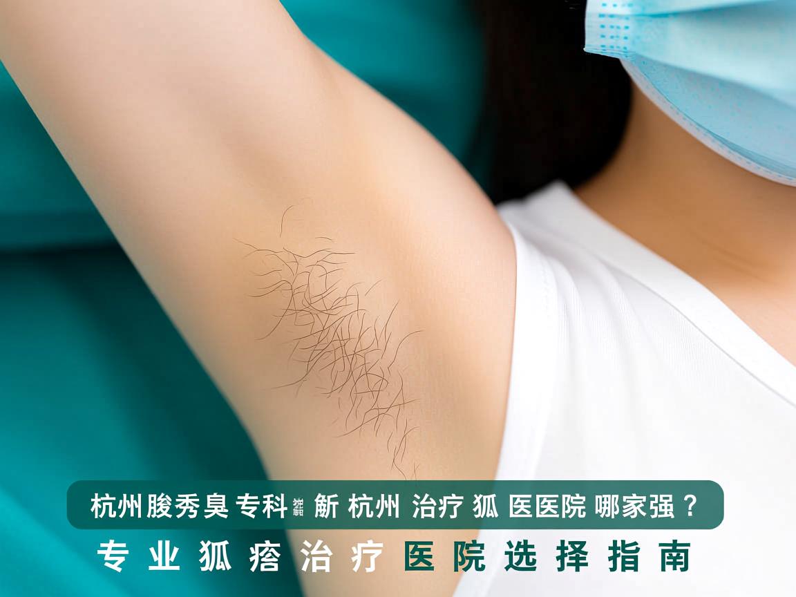 杭州腋秀腋臭专科解析，杭州治疗狐臭医院哪家强？专业狐臭治疗医院选择指南