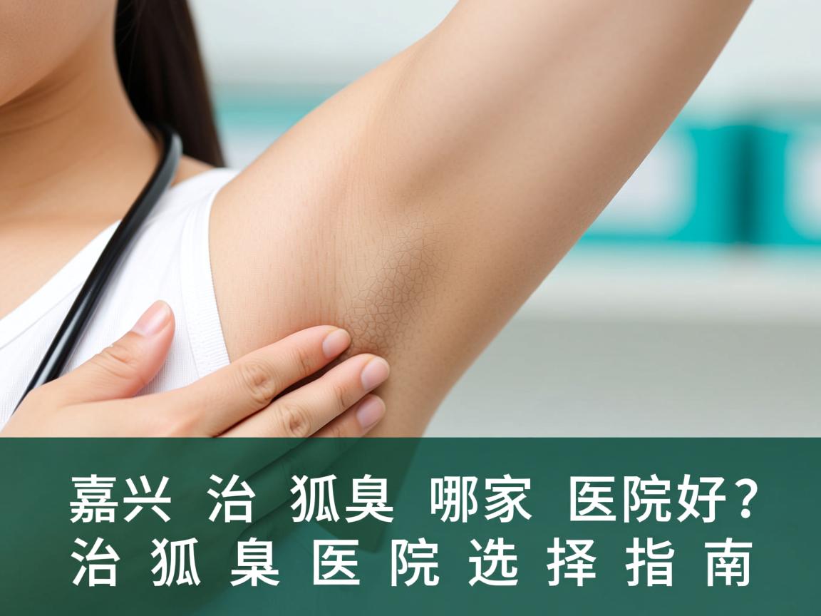 嘉兴治狐臭哪家医院好？治狐臭医院选择指南