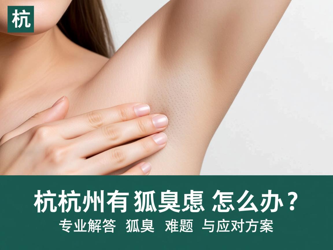 杭州有狐臭怎么办？专业解答狐臭难题与应对方案