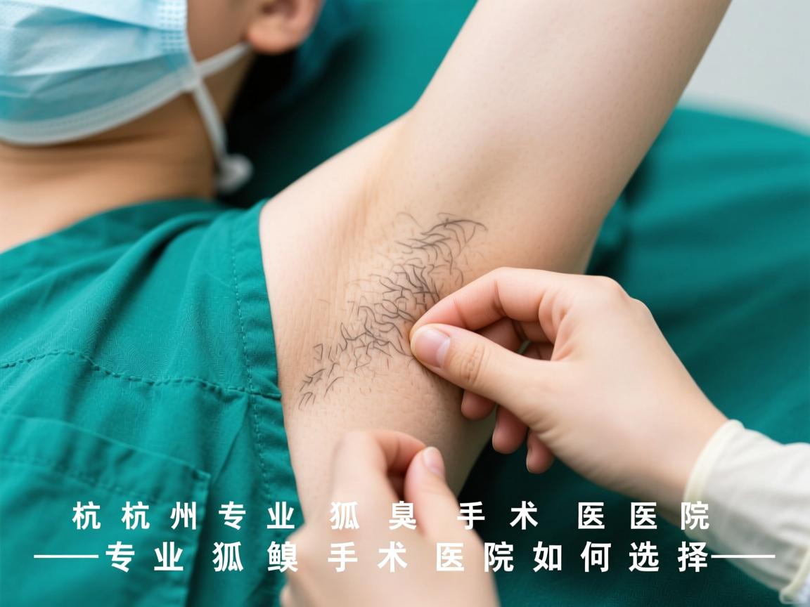 杭州专业狐臭手术医院解析，专业狐臭手术医院如何选择