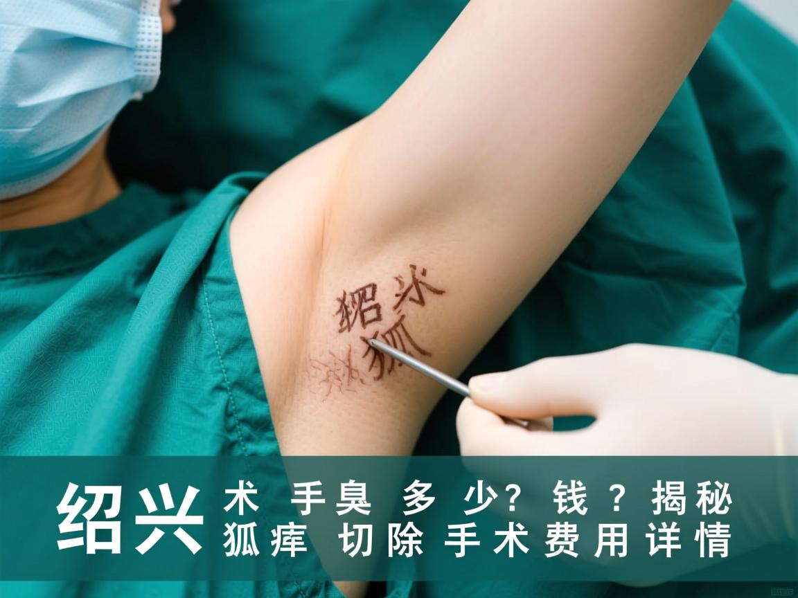 绍兴狐臭手术多少钱？揭秘绍兴狐臭切除手术费用详情