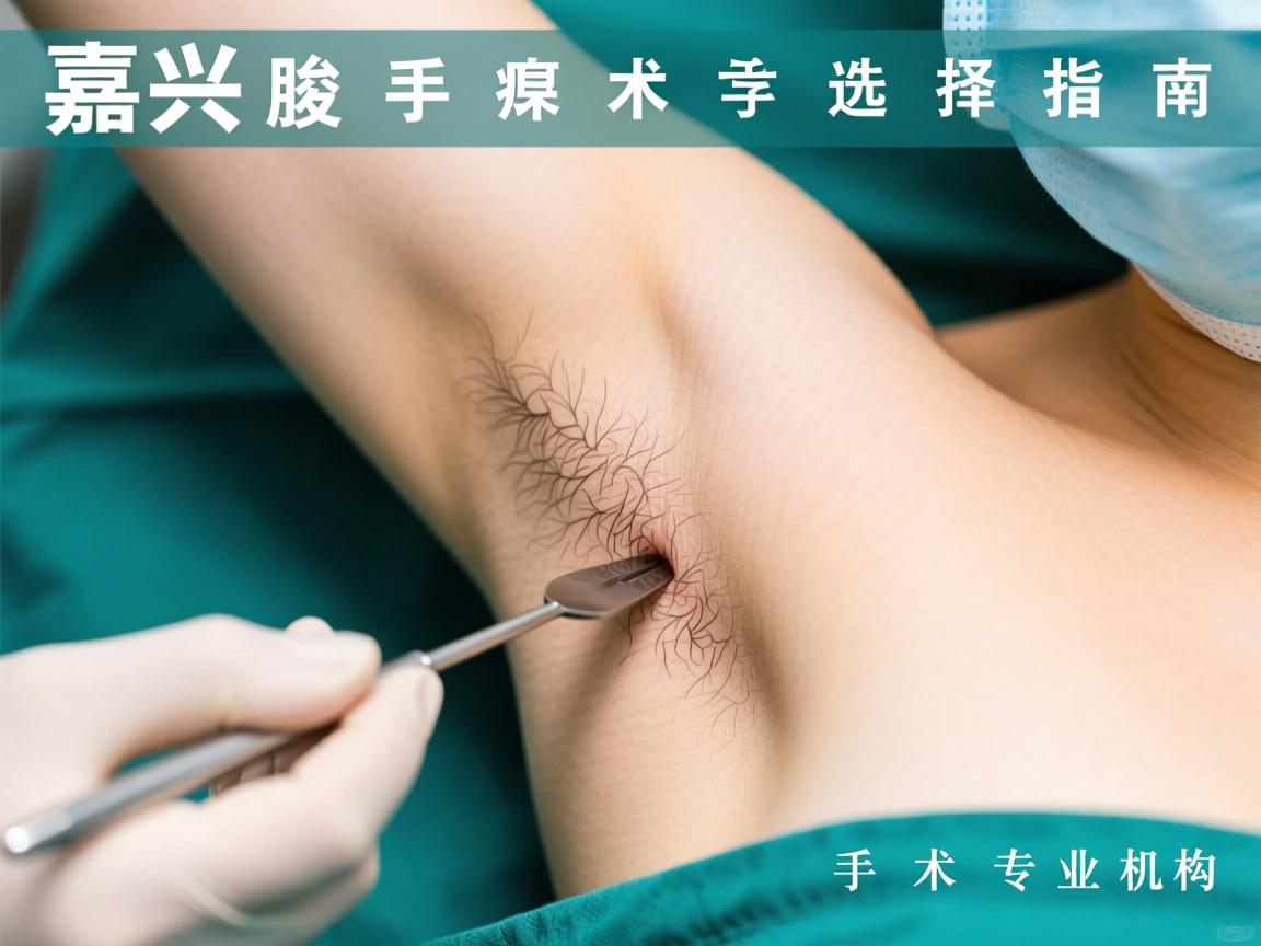 嘉兴腋臭手术医院选择指南，详解嘉兴腋臭手术专业机构