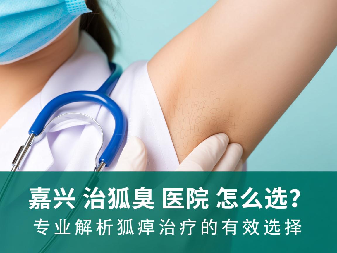 嘉兴治狐臭医院怎么选？专业解析狐臭治疗的有效选择