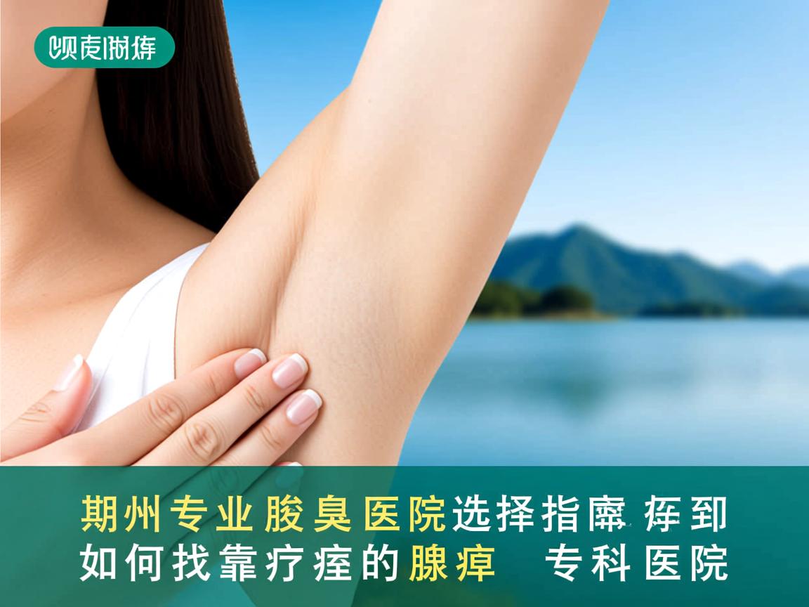 湖州专业腋臭医院选择指南，如何找到靠谱的腋臭专科医院