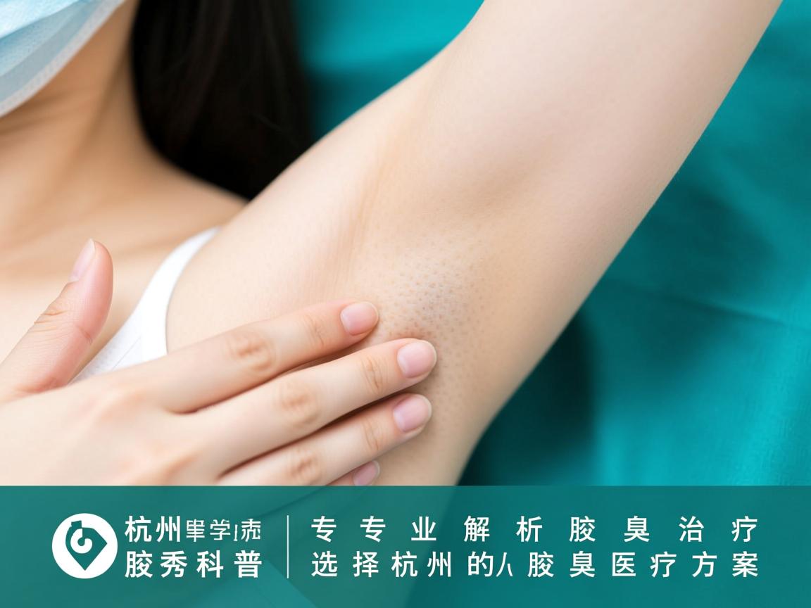 杭州腋秀科普，专业解析腋臭治疗，选择杭州腋秀的腋臭医疗方案