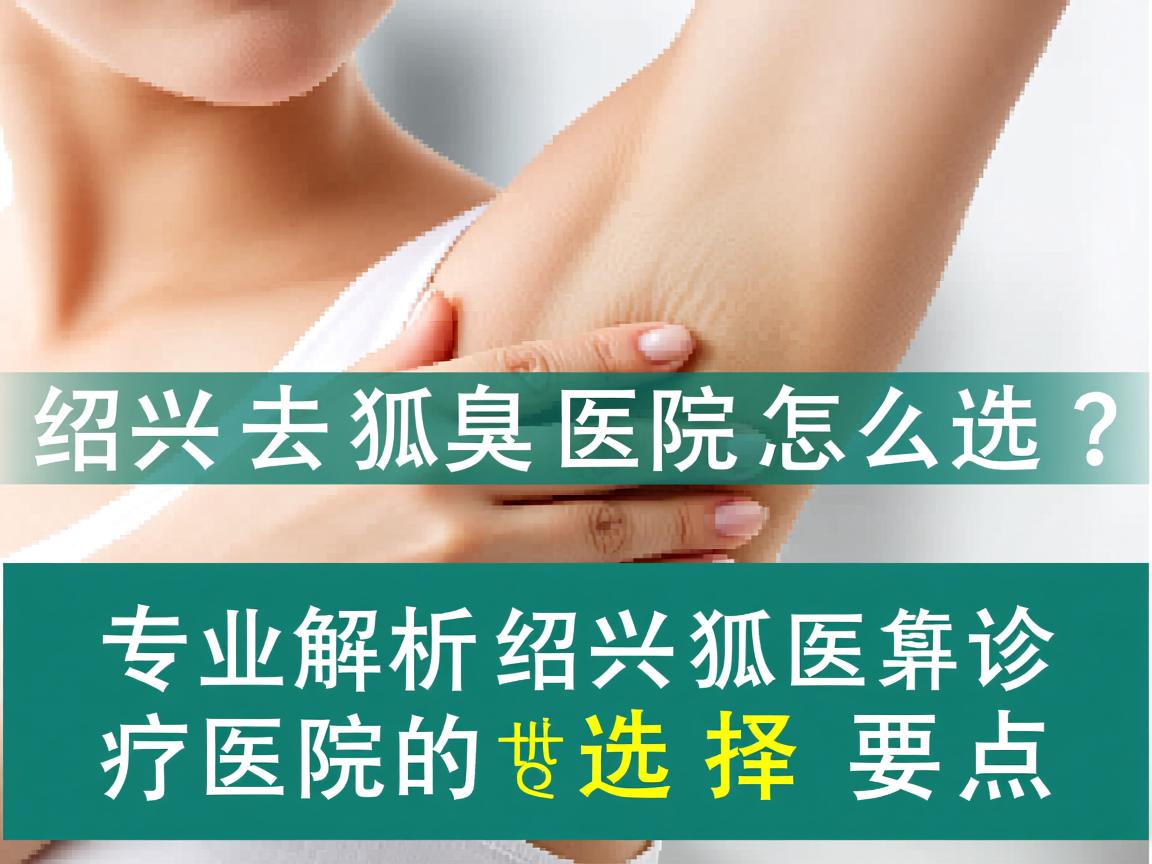 绍兴去狐臭医院怎么选？专业解析绍兴狐臭诊疗医院的选择要点