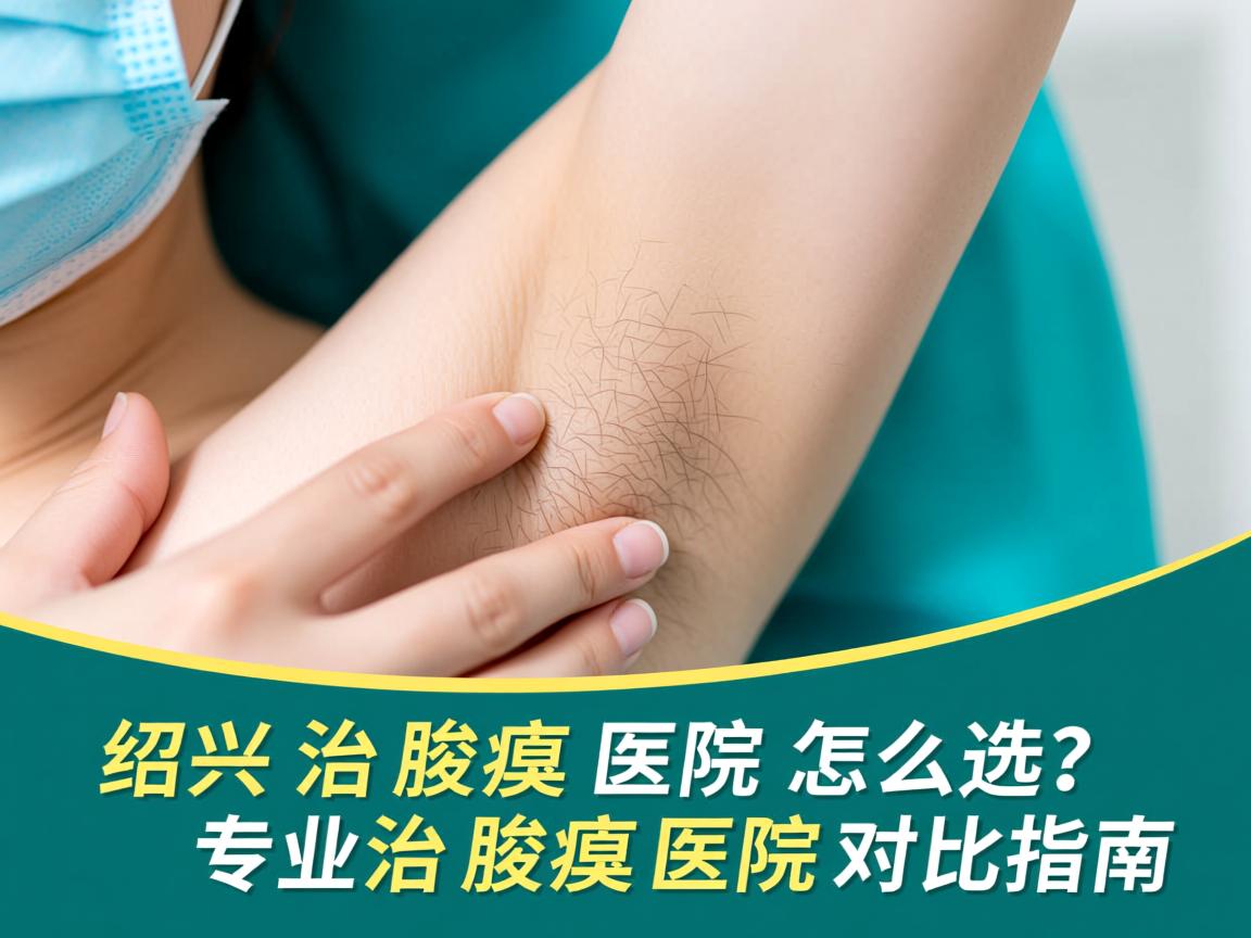 绍兴治腋臭医院怎么选？专业治腋臭医院对比指南