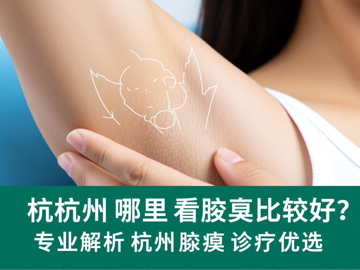 杭州哪里看腋臭比较好？专业解析杭州腋臭诊疗优选