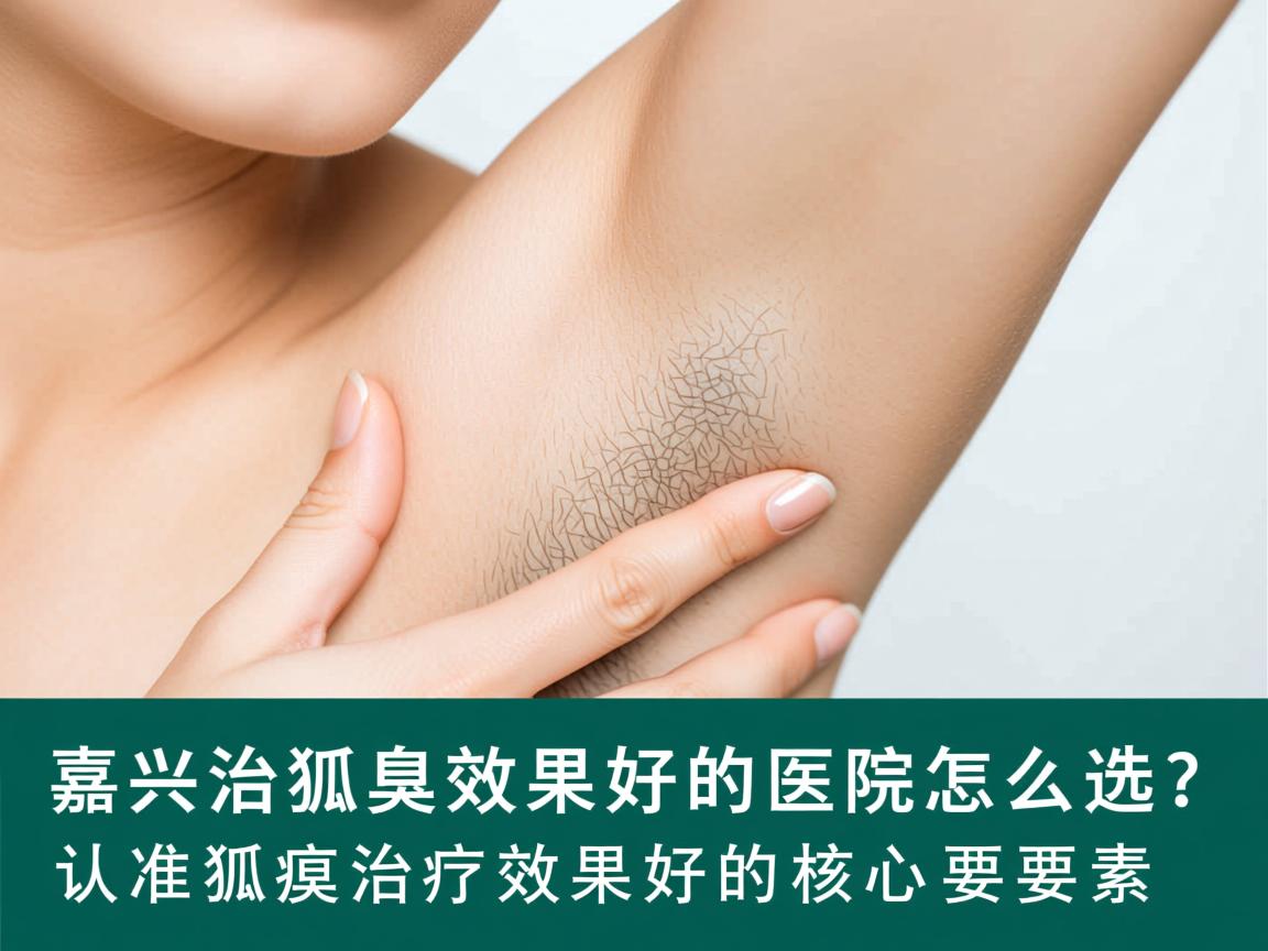 嘉兴治狐臭效果好的医院怎么选？认准狐臭治疗效果好的核心要素