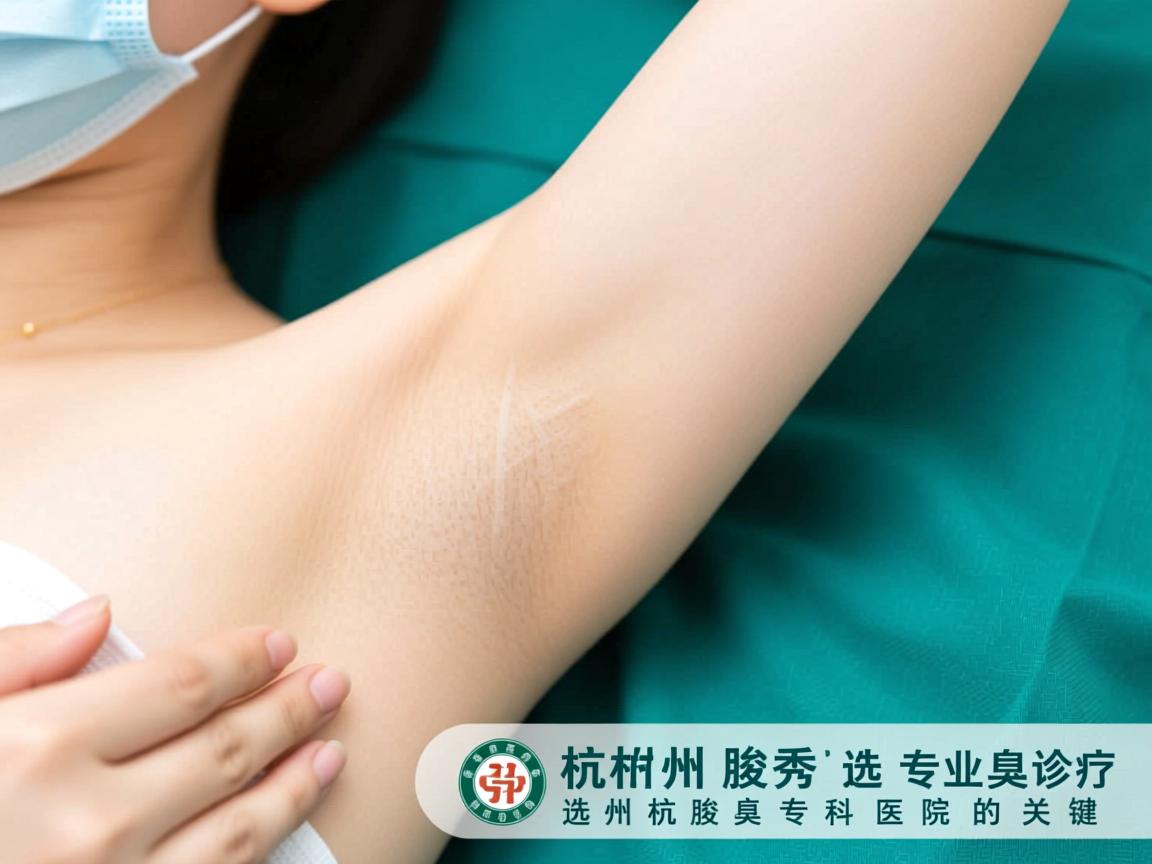 杭州腋秀解析，专业腋臭诊疗，选择杭州腋臭专科医院的关键