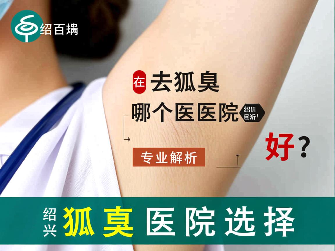 在绍兴去狐臭哪个医院好？专业解析绍兴狐臭医院选择