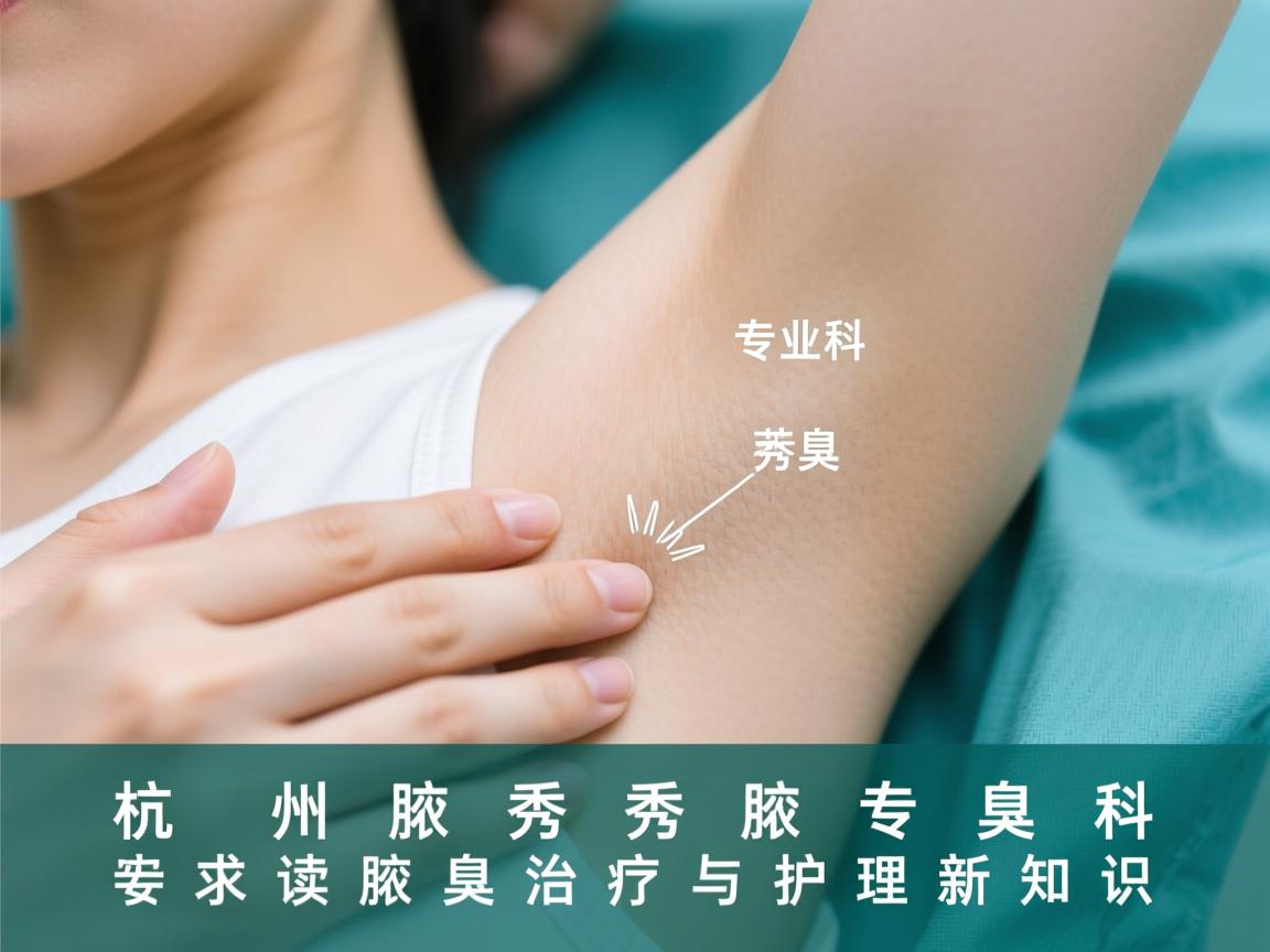 杭州腋秀腋臭专科，专业解读腋臭治疗与护理新知识