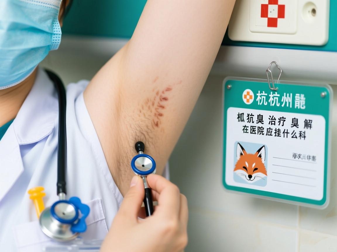 杭州狐臭治疗指南，详解杭州狐臭在医院应挂什么科