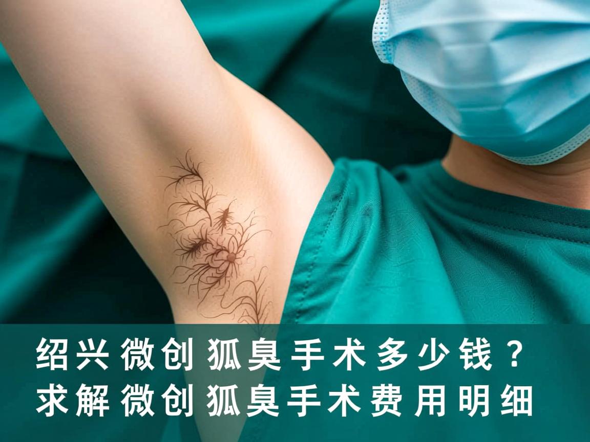 绍兴微创狐臭手术多少钱？解析微创狐臭手术费用明细