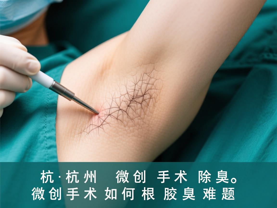 杭州微创手术除腋臭，微创手术如何根治腋臭难题