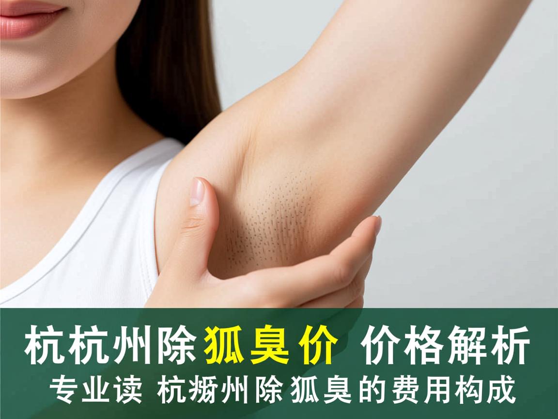 杭州除狐臭价格解析，专业解读杭州除狐臭的费用构成