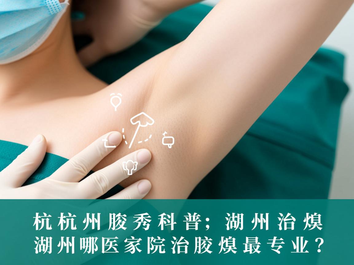 杭州腋秀科普，在湖州治腋臭，湖州哪家医院治腋臭最专业？