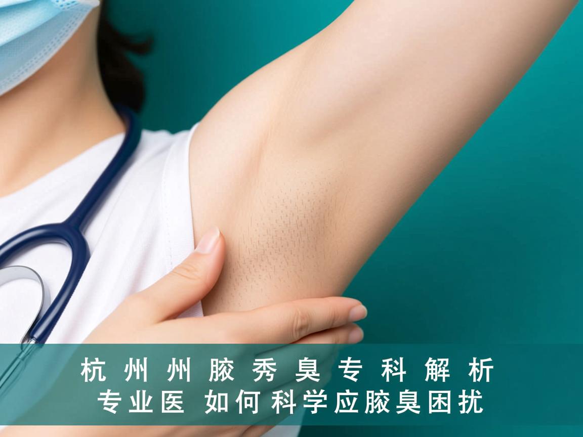 杭州腋秀腋臭专科解析，专业医疗如何科学应对腋臭困扰