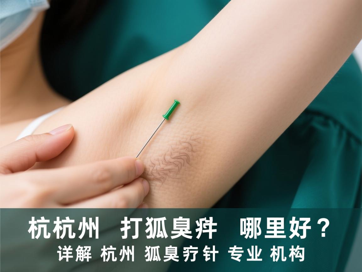 杭州打狐臭针哪里好？详解杭州狐臭针专业机构