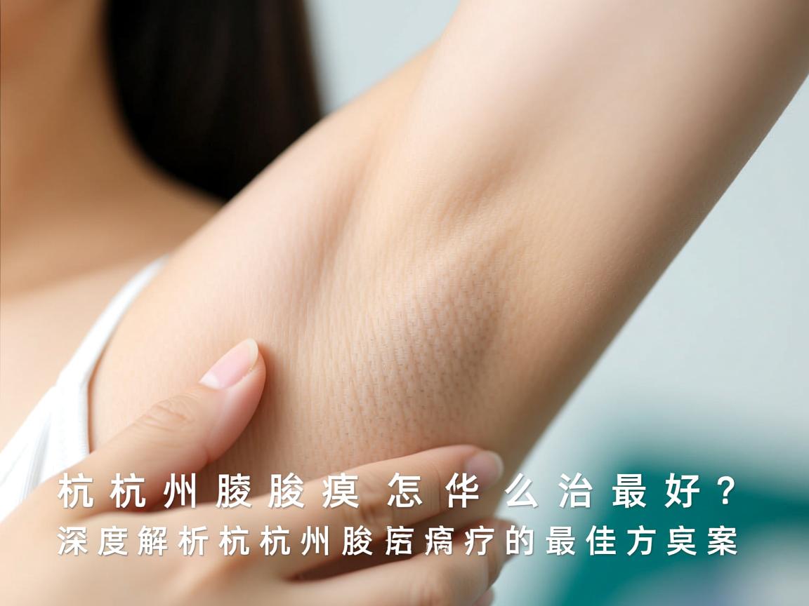 杭州腋臭怎么治最好？深度解析杭州腋臭治疗的最佳方案