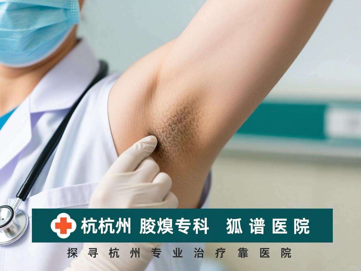 杭州腋臭专科医院解析，探寻杭州专业治疗狐臭的靠谱医院
