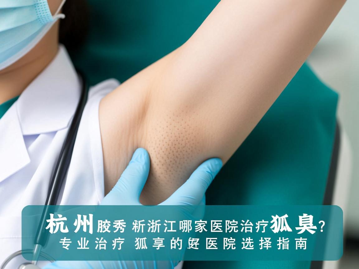 杭州腋秀解析，浙江哪家医院治疗狐臭好？专业治疗狐臭的医院选择指南