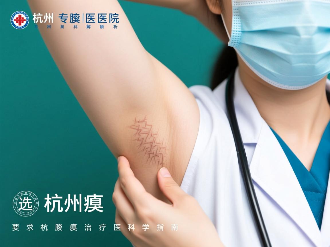 杭州腋臭专科医院解析，选择杭州腋臭治疗医院的科学指南