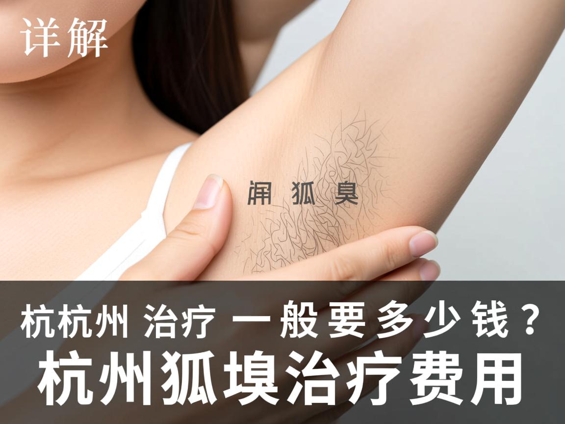 杭州治疗狐臭一般要多少钱？详解杭州狐臭治疗费用