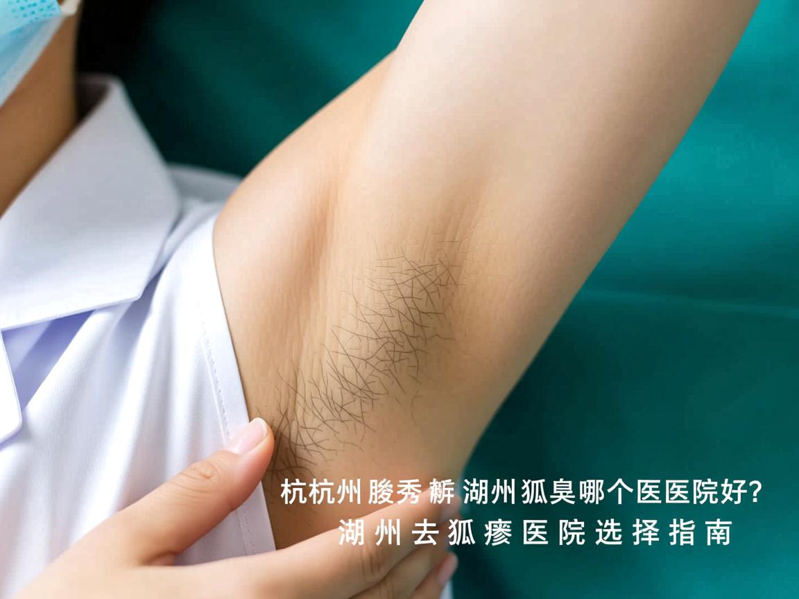 杭州腋秀解析，在湖州去狐臭哪个医院好？湖州去狐臭医院选择指南