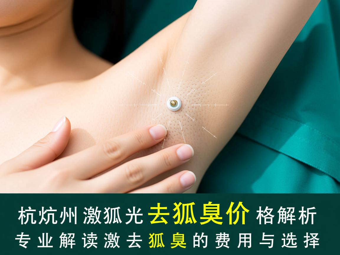 杭州激光去狐臭价格解析，专业解读激光去狐臭的费用与选择