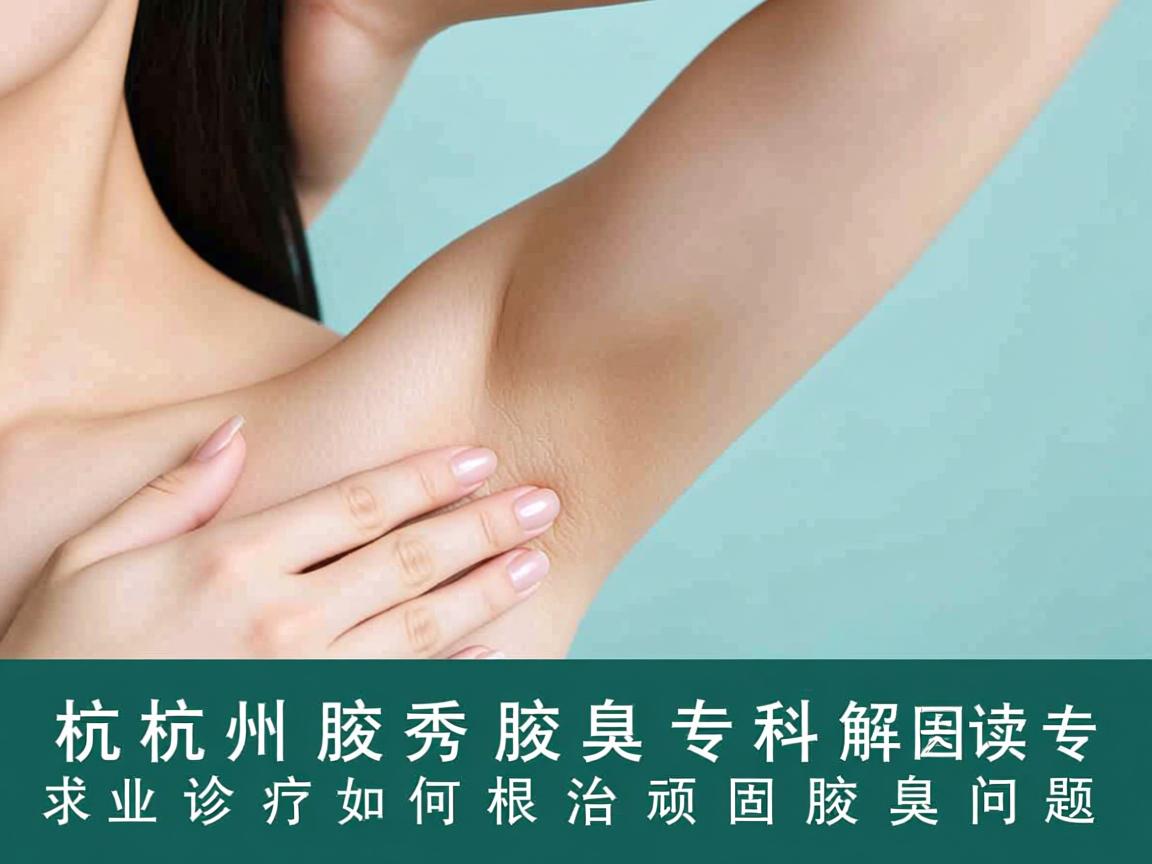 杭州腋秀腋臭专科解读，专业诊疗如何根治顽固腋臭问题
