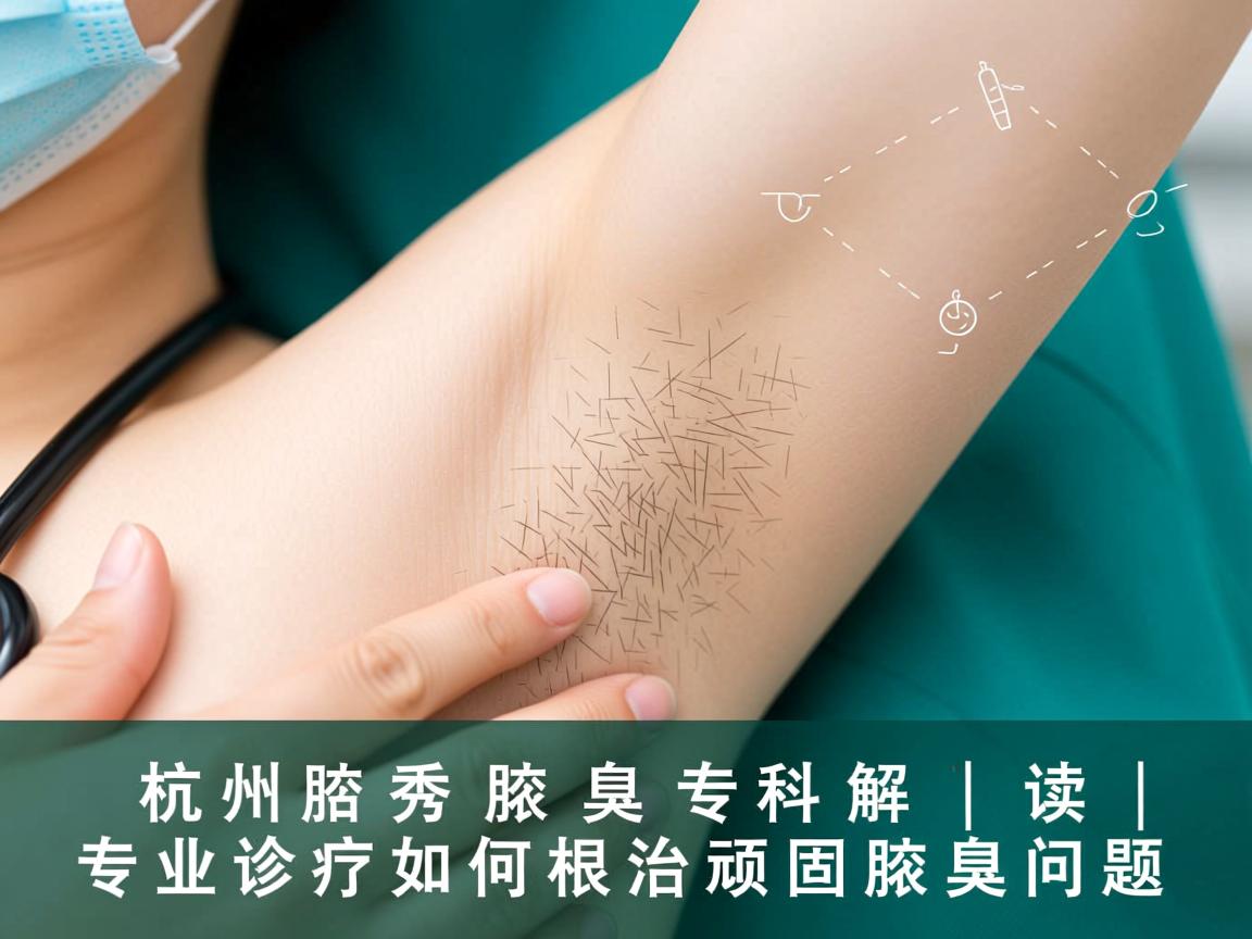 杭州腋秀腋臭专科解读，专业诊疗如何根治顽固腋臭问题