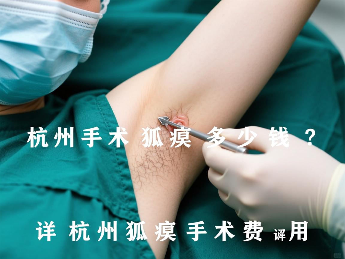 杭州手术狐臭多少钱？详解杭州狐臭手术费用