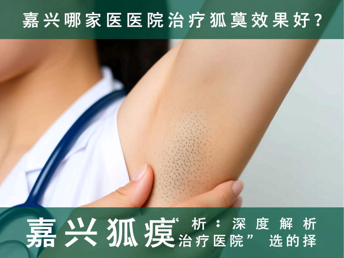 嘉兴哪家医院治疗狐臭效果好？深度解析嘉兴狐臭治疗医院的选择