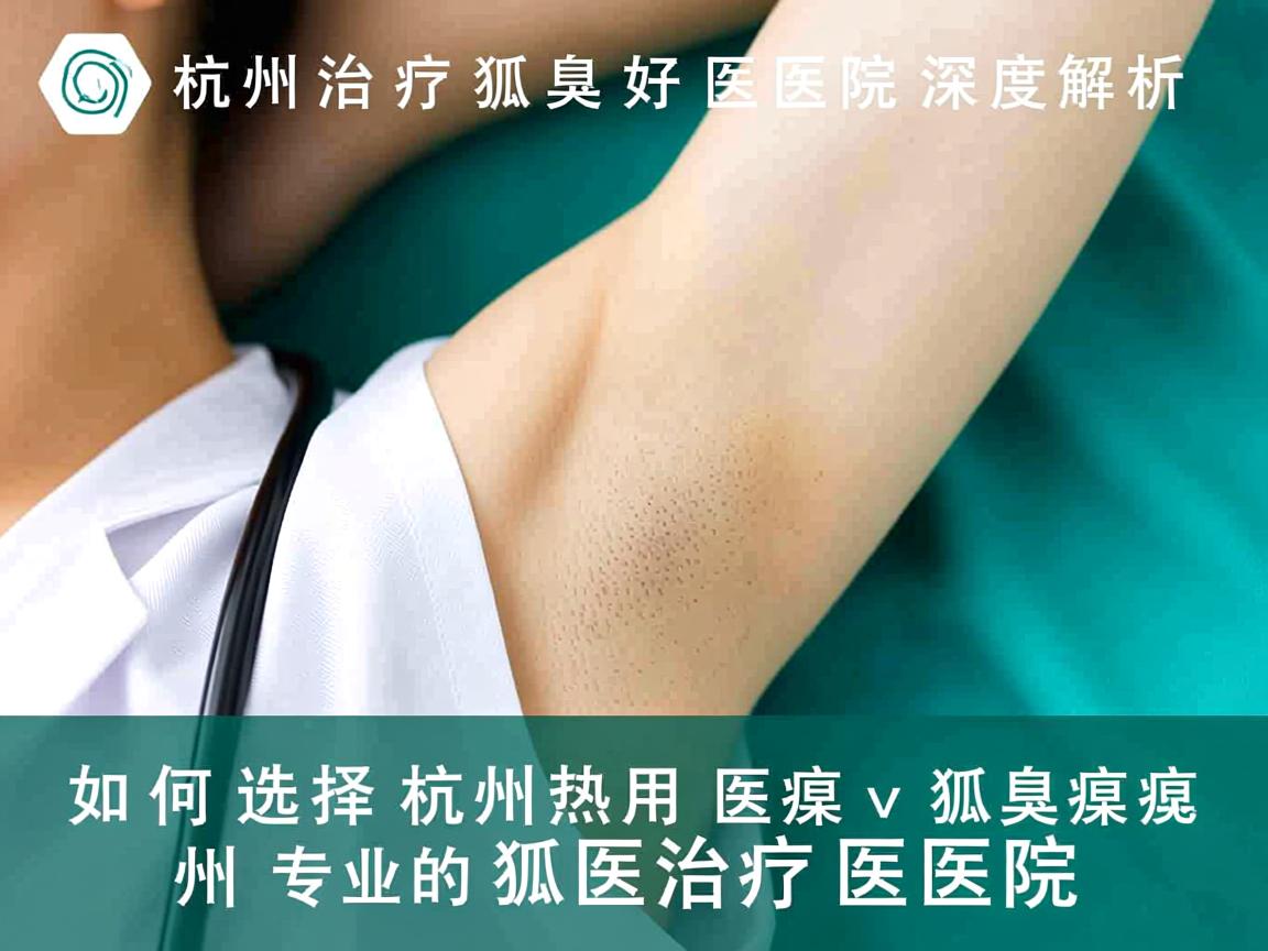 杭州治疗狐臭好医院深度解析，如何选择杭州专业的狐臭治疗医院