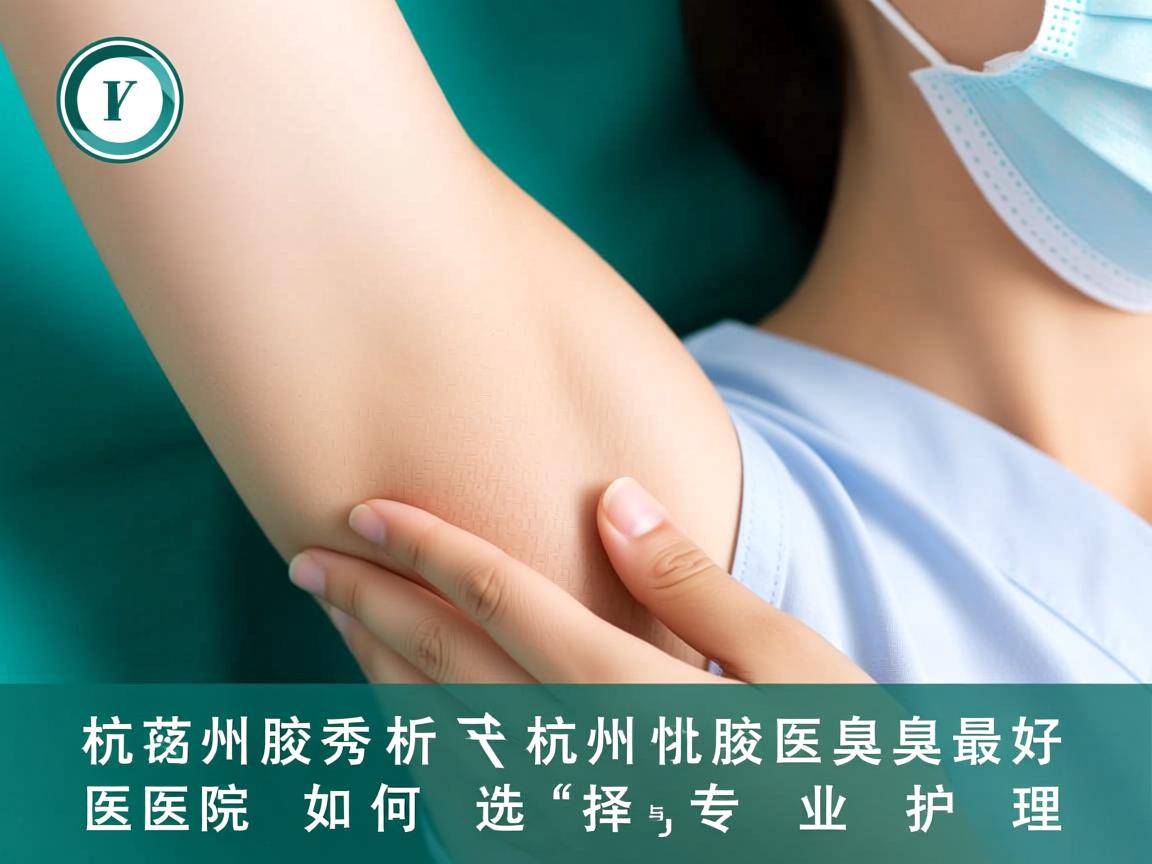 杭州腋秀解析，杭州去腋臭最好医院如何选择与专业护理