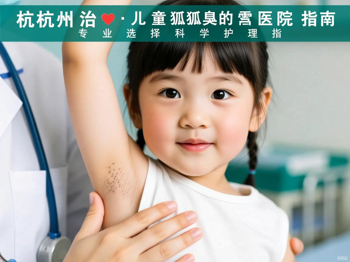 杭州治儿童狐臭的医院，专业选择与科学护理指南