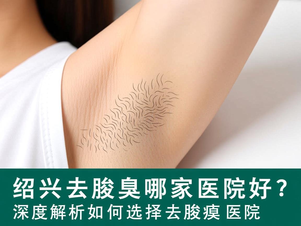 绍兴去腋臭哪家医院好？深度解析如何选择去腋臭医院