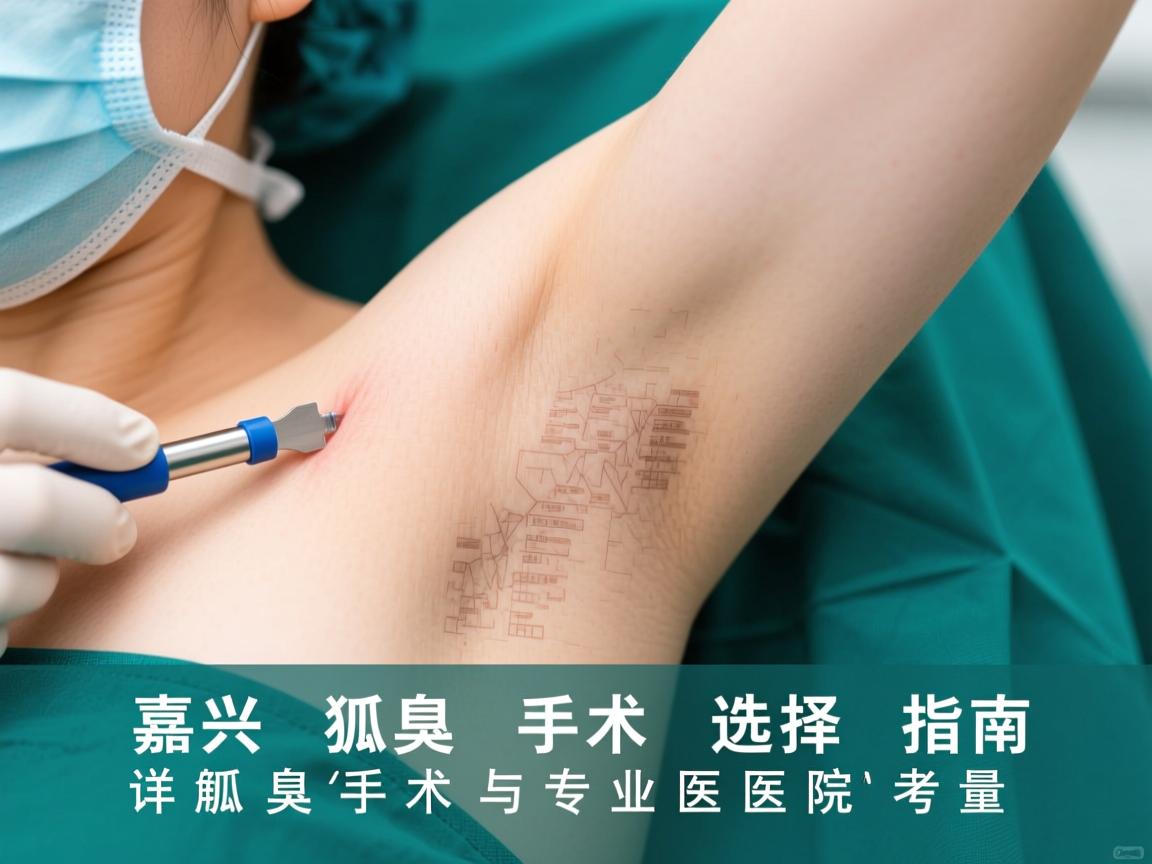 嘉兴狐臭手术选择指南，详解狐臭手术与专业医院考量